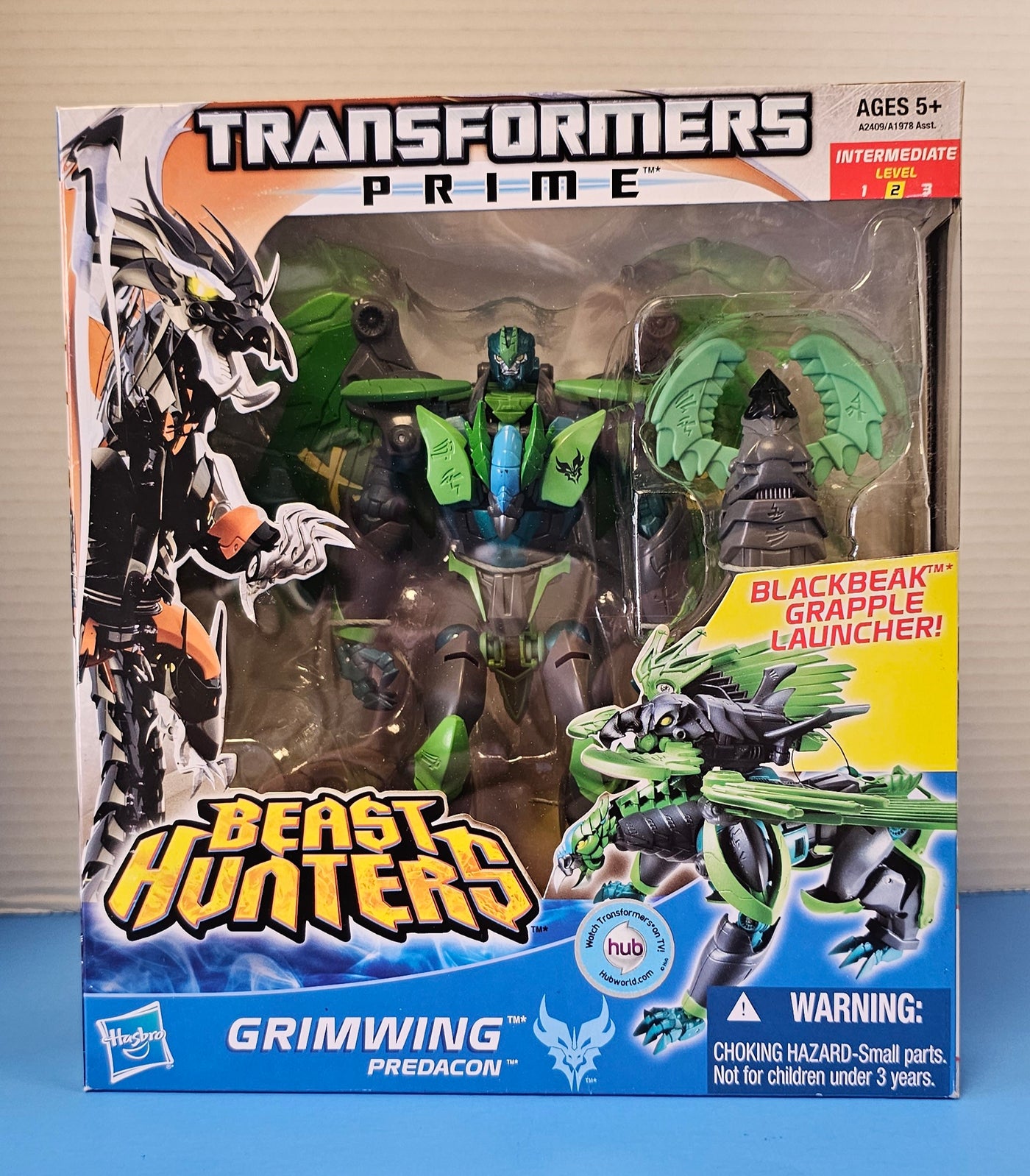 TRANSFORMERS BEAST HUNTERS VOYAGER CLASS GRIMWING