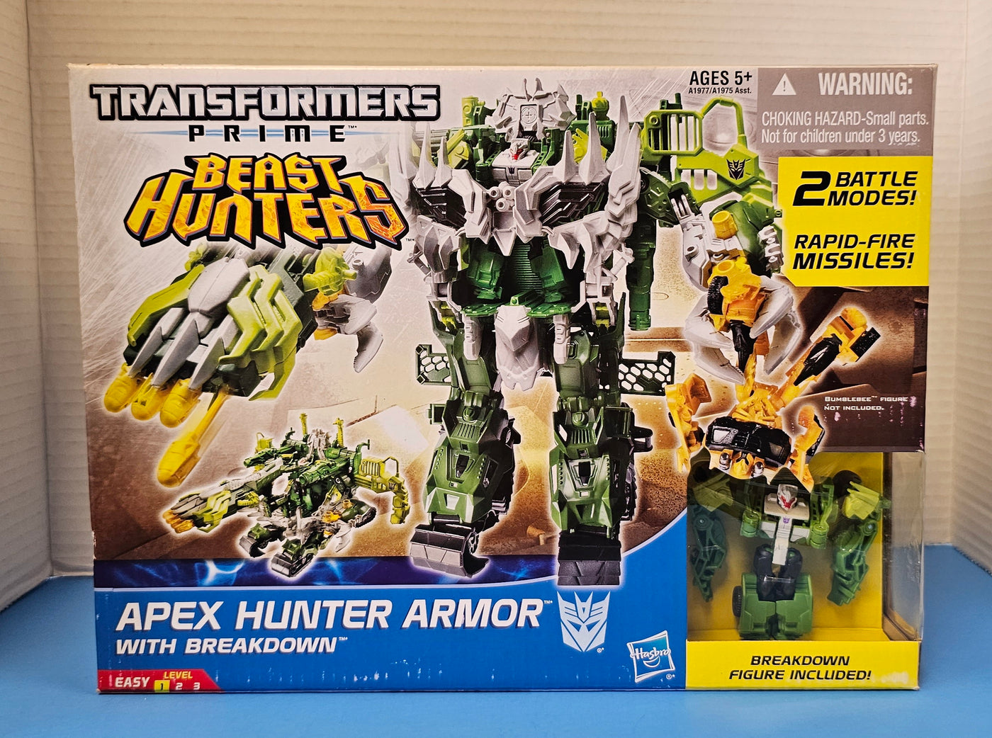 TRANSFORMERS BEAST HUNTERS APEX HUNTER ARMOR WITH BREAKDOWN