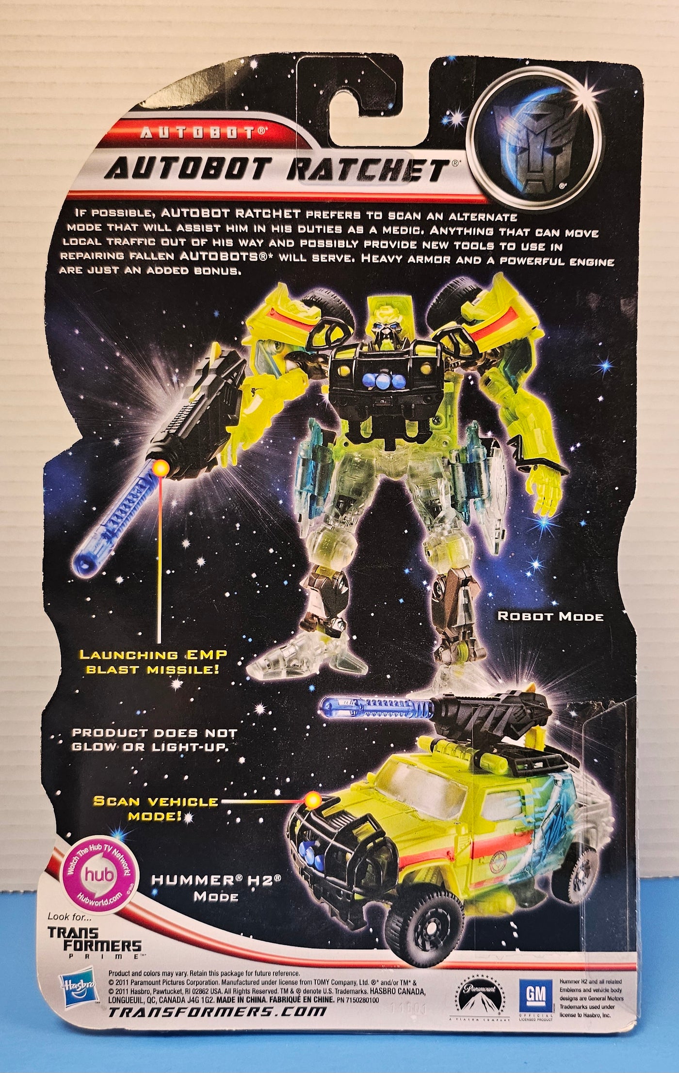 TRANSFORMERS DOTM, THE SCAN SERIES DELUXE SERIES AUTOBOT RATCHET