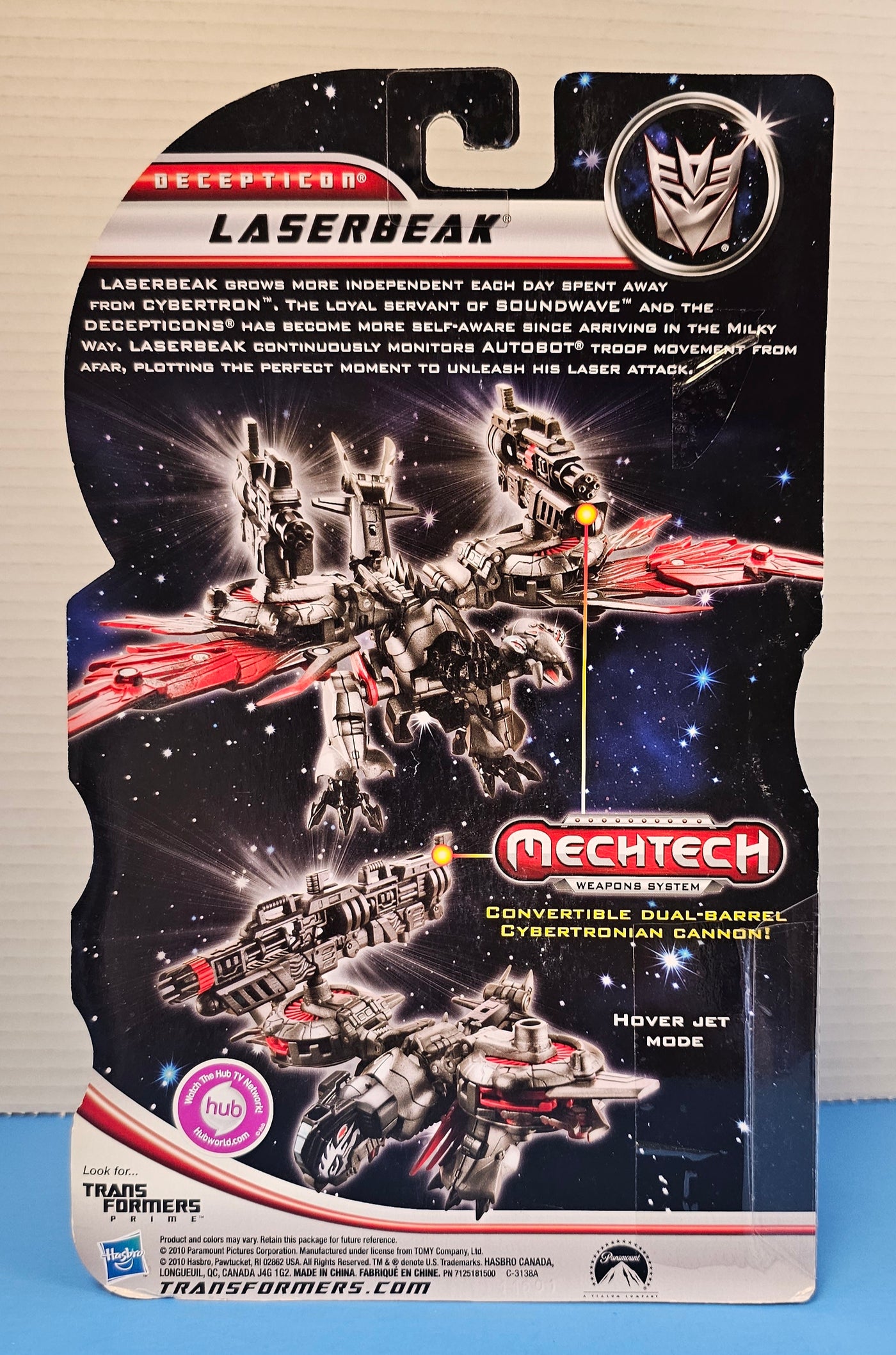 TRANSFORMERS DOTM MECHTECH DELUXE CLASS LASERBEAK