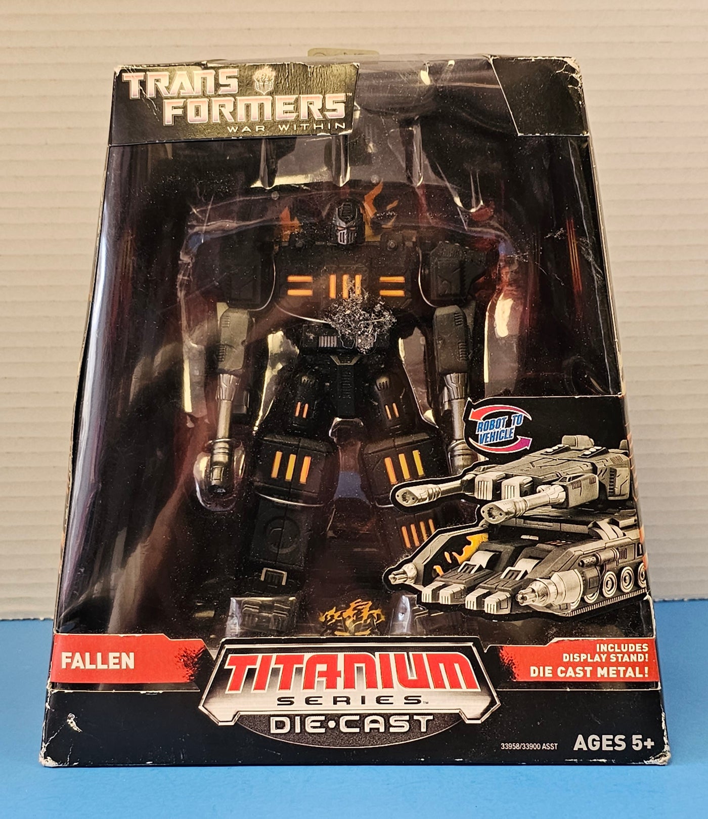 TRANSFORMERS WAR WITHIN TITANIUM SERIES FALLEN