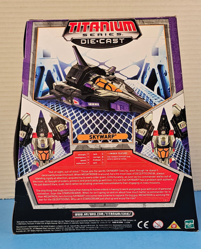 TRANSFORMERS TITANIUM SERIES WAR WITHIN SKYWARP