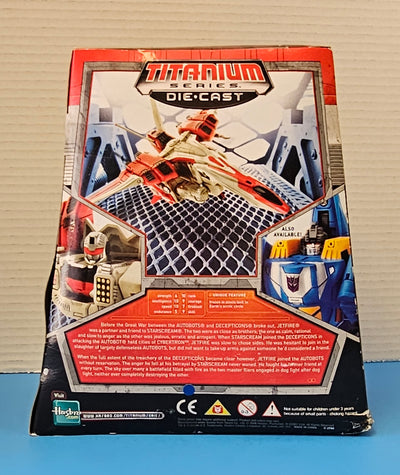 TRANSFORMERS TITANIUM SERIES JETFIRE