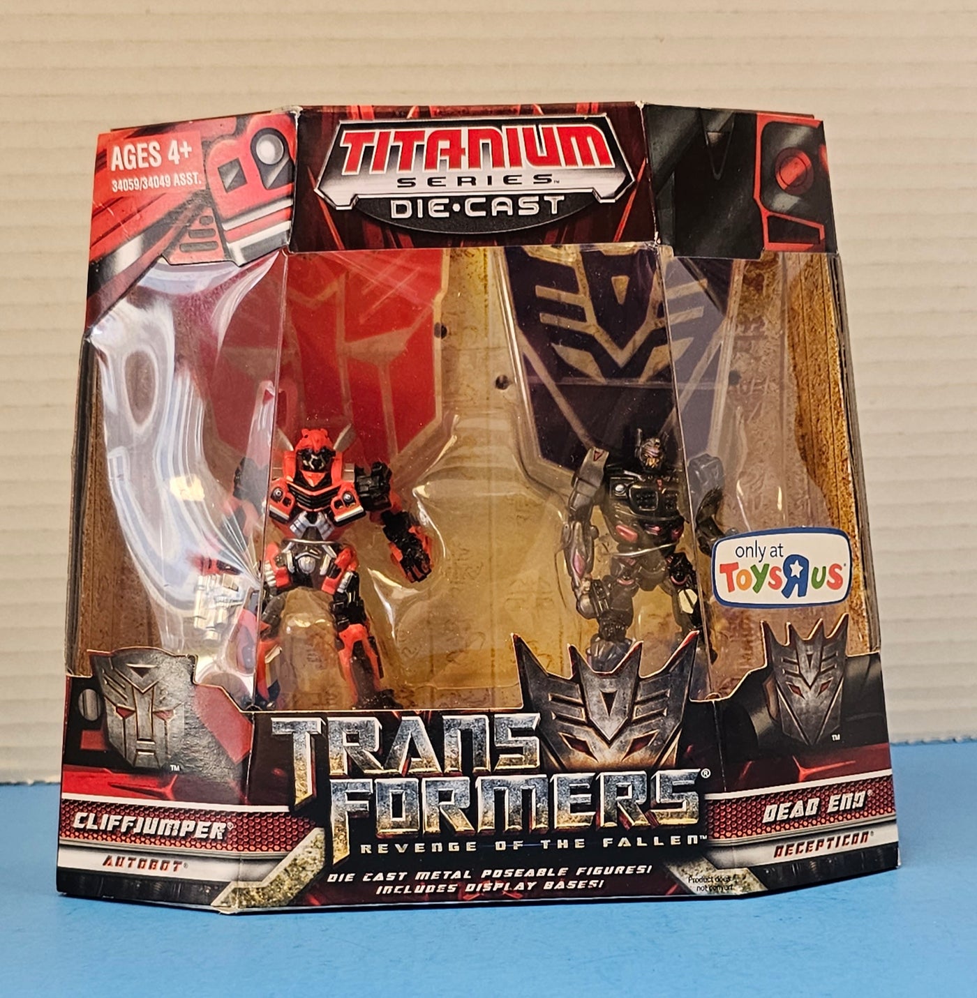 TRANSFORMERS TITANIUM SERIES REVENGE OF THE FALLEN CLIFFJUMPER & DEAD END