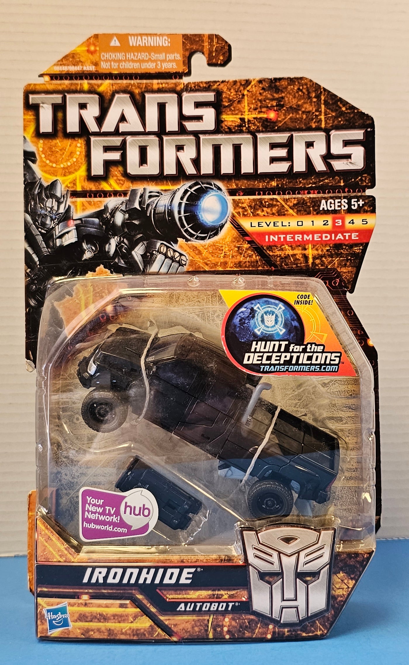 TRANSFORMERS HUNT FOR THE DECEPTICONS IRONHIDE