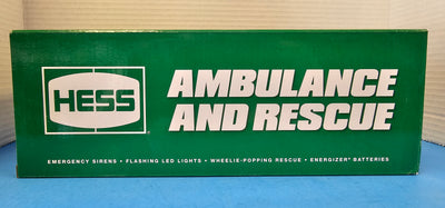 2020 HESS AMBULANCE AND RESCUE