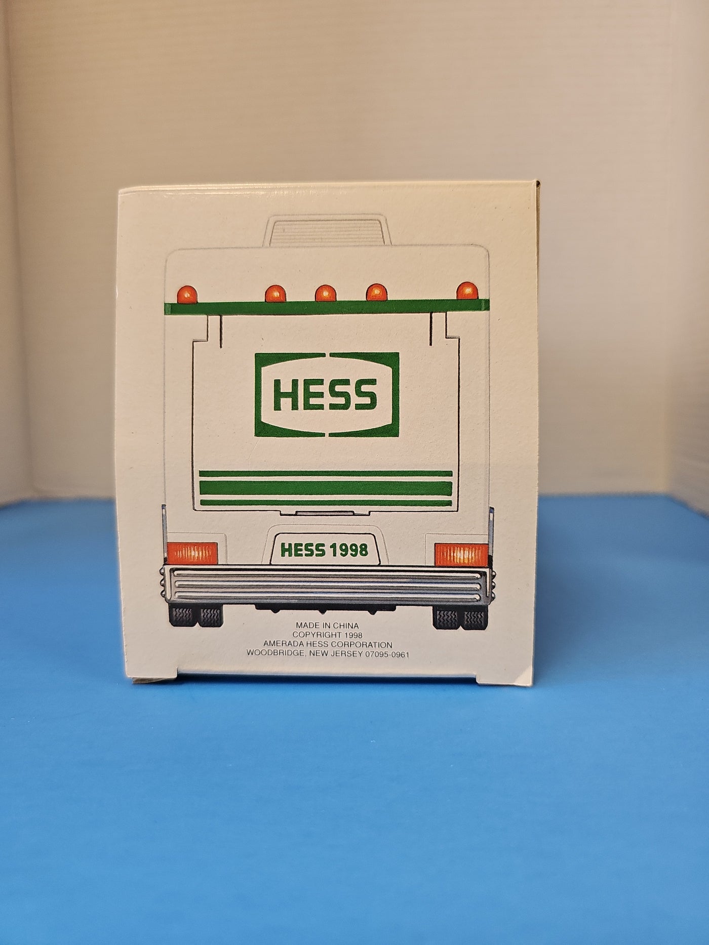 1998 HESS RECREATION VAN WITH DUNE BUGGY AND MOTORCYCLE