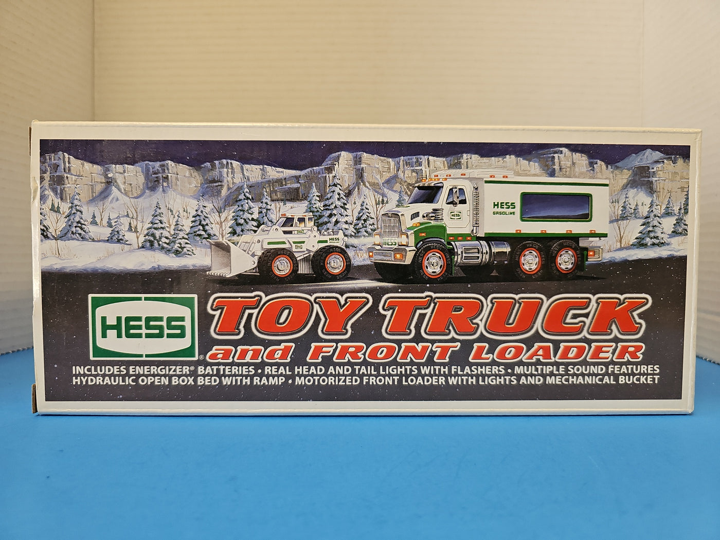 2008 HESS TOY TRUCK AND FRONT LOADER