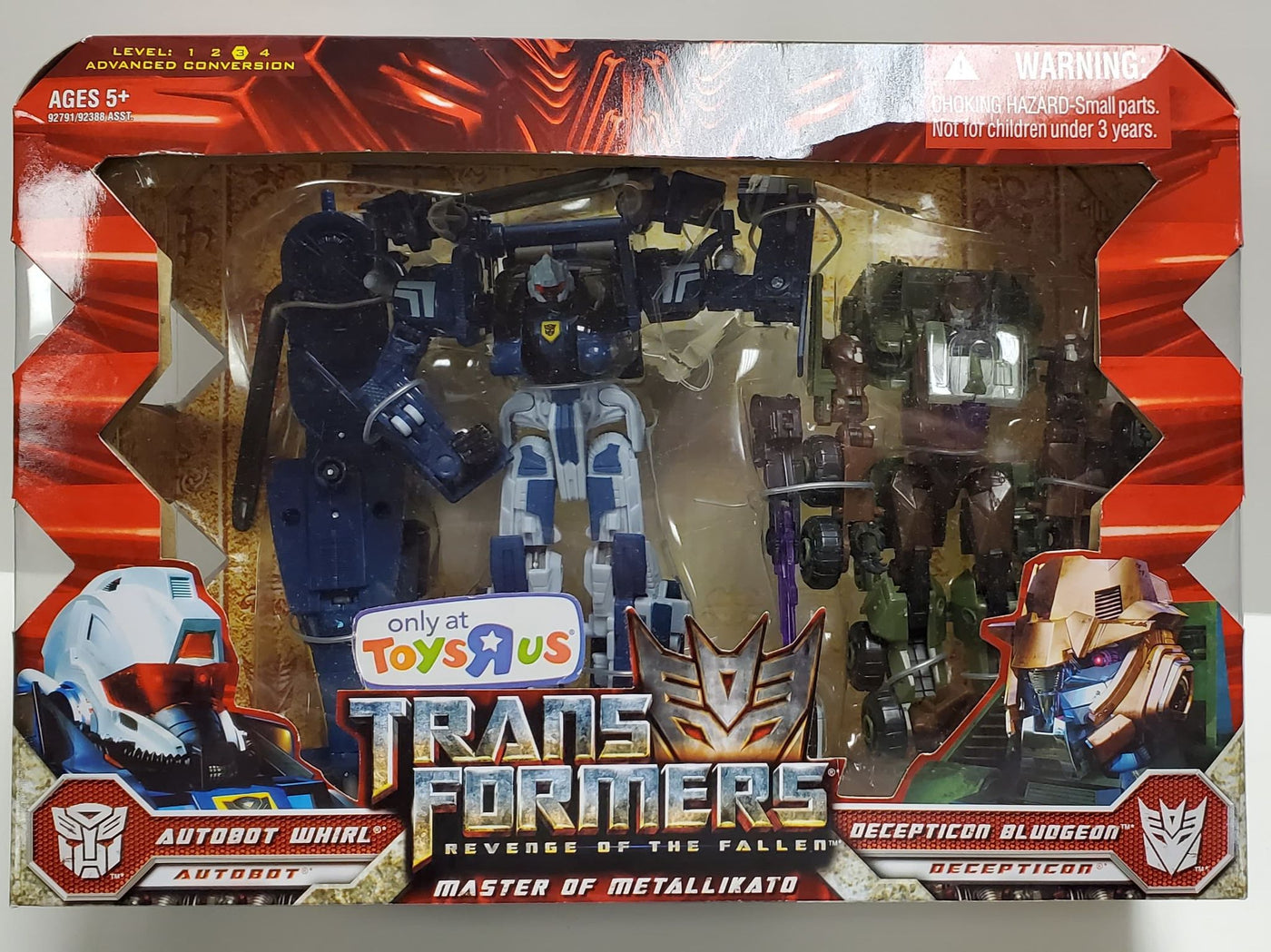 Transformers Revenge of the Fallen Master of Metallikato 2-Pack