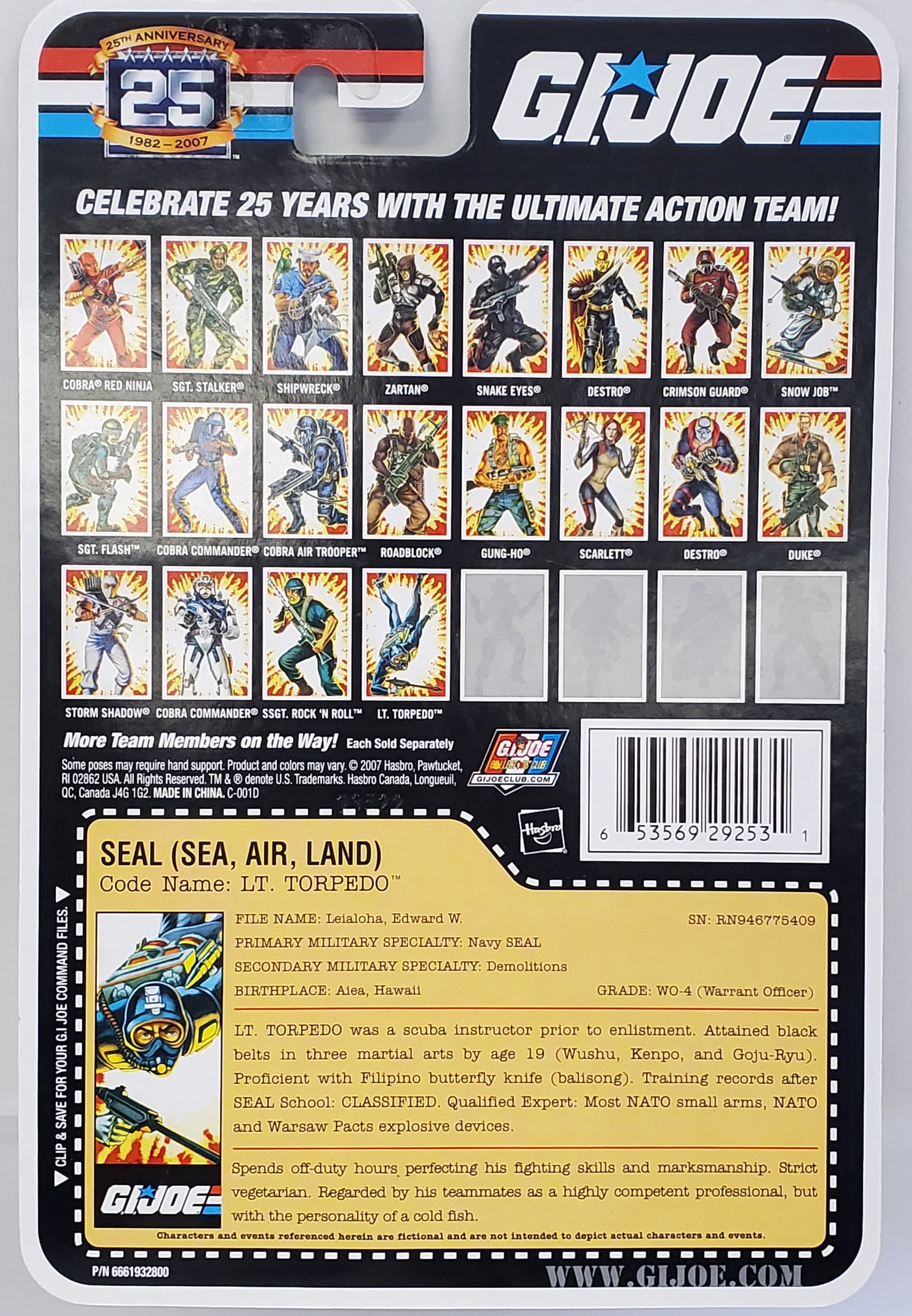Torpedo Action Figure