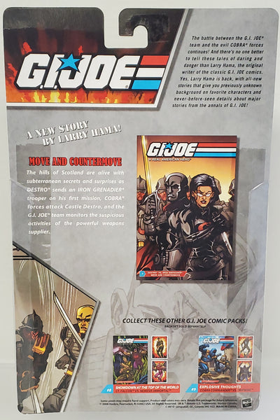 Iron Grenadier and Destro 2 Pack with Comic Book