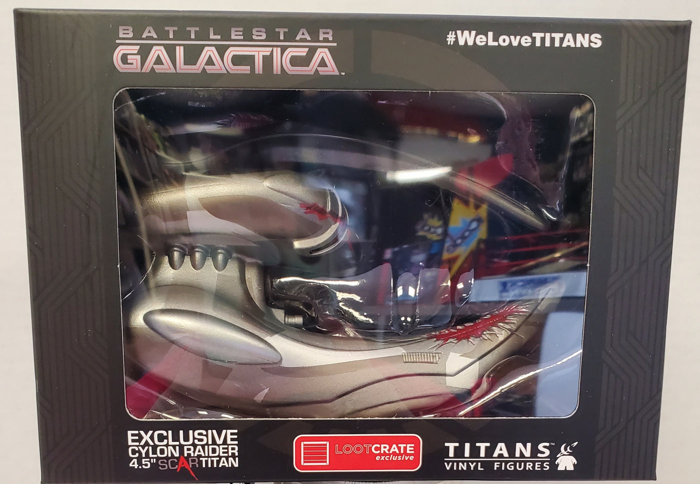 Cylon Raider 4.5" Scartitan