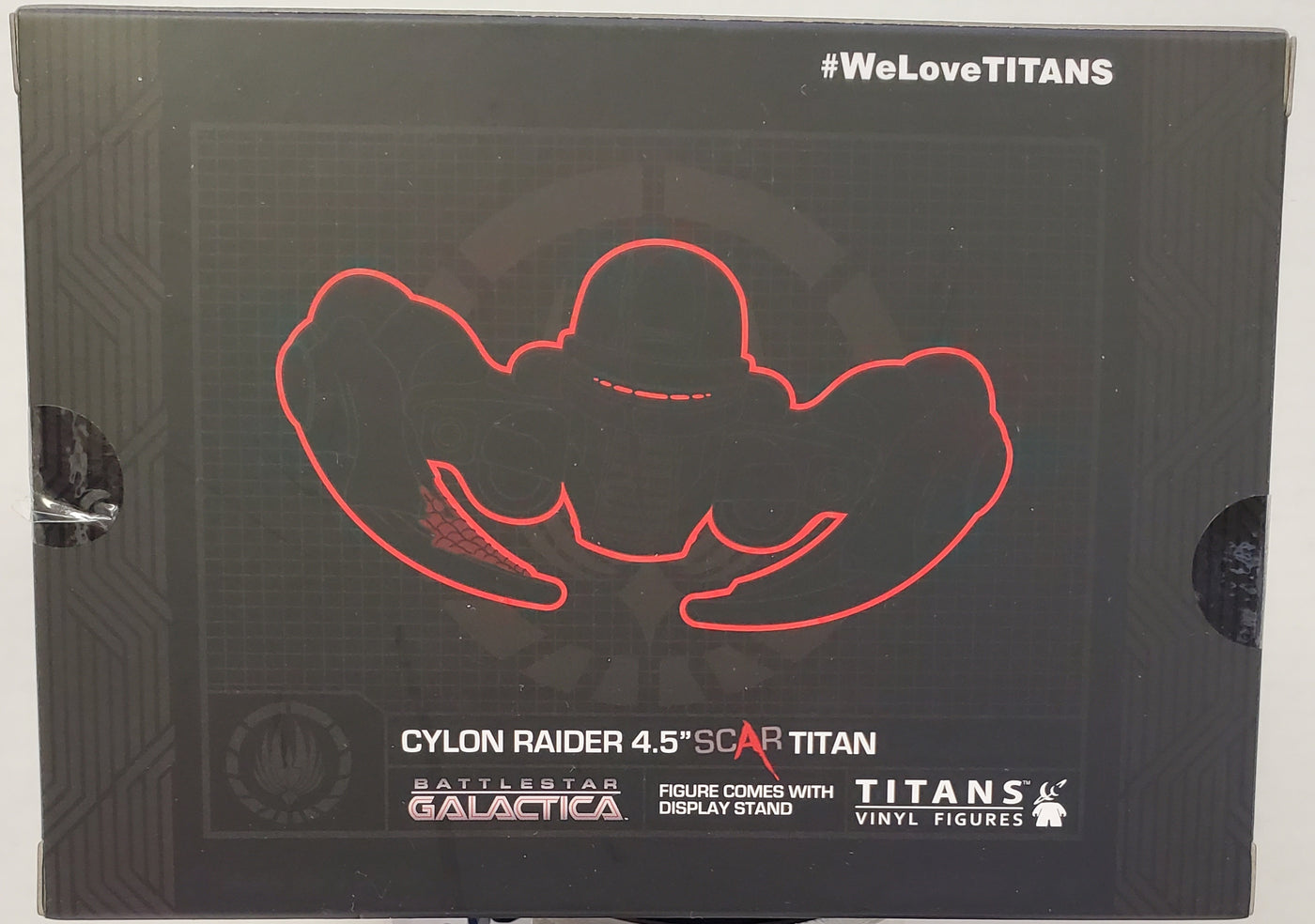 Cylon Raider 4.5" Scartitan