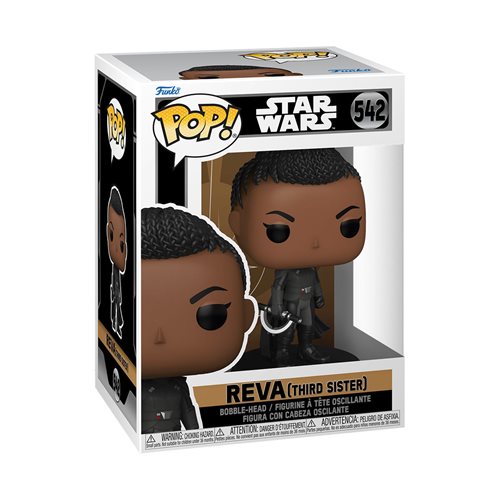 tar Wars: Obi-Wan Kenobi Pop! Vinyl Figure Reva Third Sister Damaged Box