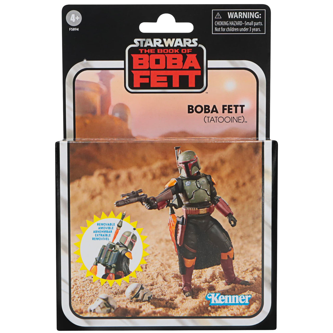 Star Wars The Vintage Collection Deluxe Boba Fett 3 3/4-Inch Action Figure