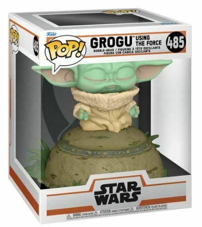 Star Wars: The Mandalorian The Child Using the Force Deluxe Pop! Vinyl Figure with Lights and Sound
